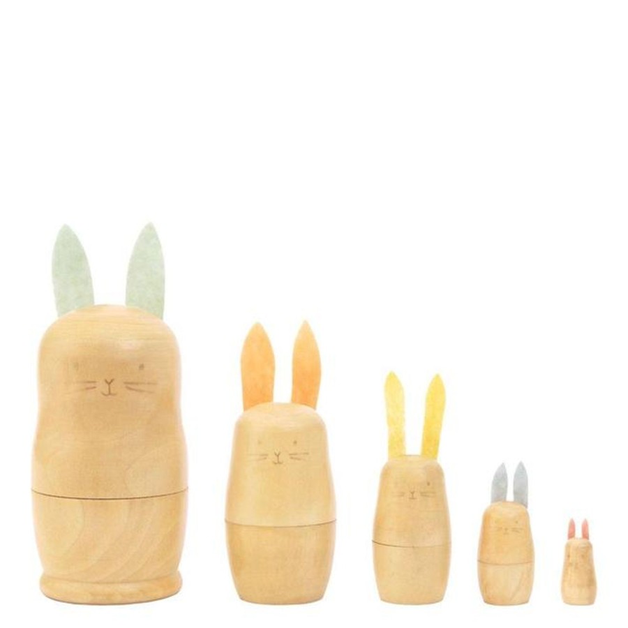 Toys Meri Meri Pre-School | Meri Meri Stacking Bunnies