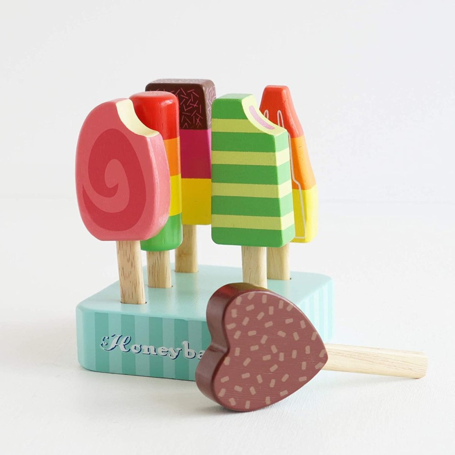 Toys Le Toy Van Wooden Play Food | Le Toy Van Wooden Ice Lollies