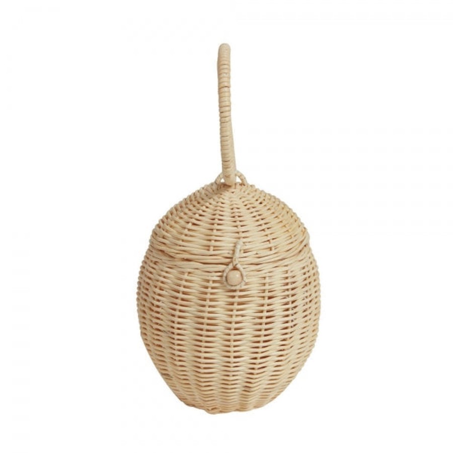 Interiors Chevron Down Icon Olli Ella | Olli Ella Rattan Egg Basket