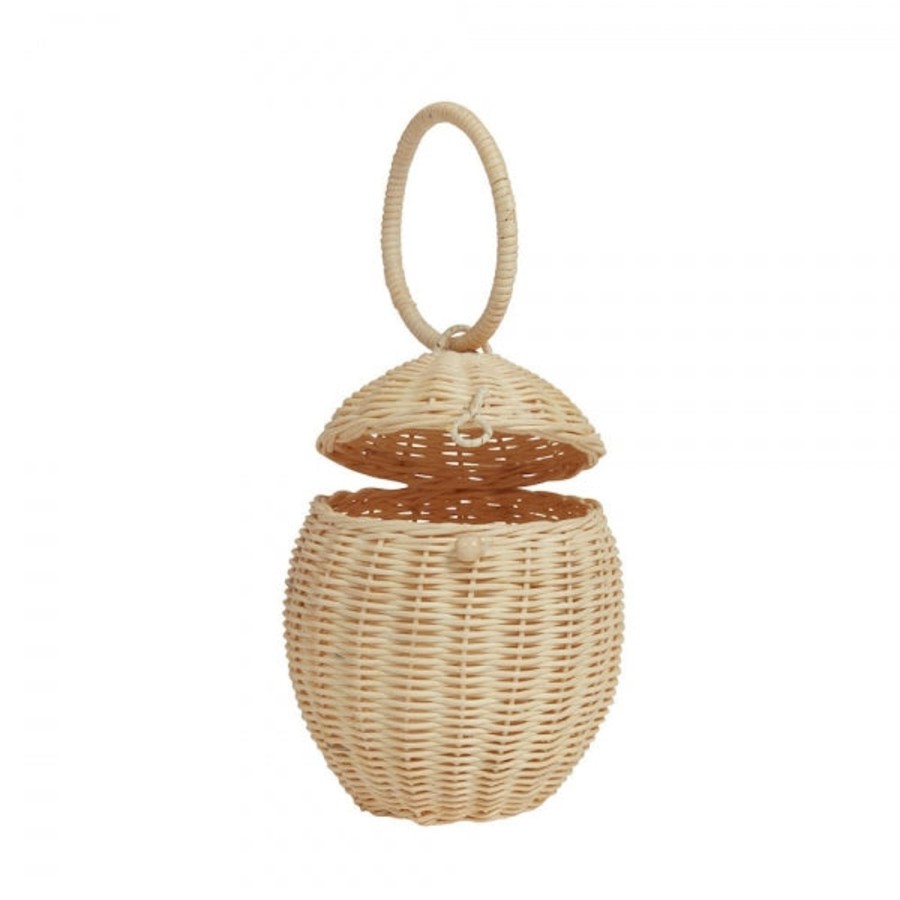 Interiors Chevron Down Icon Olli Ella | Olli Ella Rattan Egg Basket