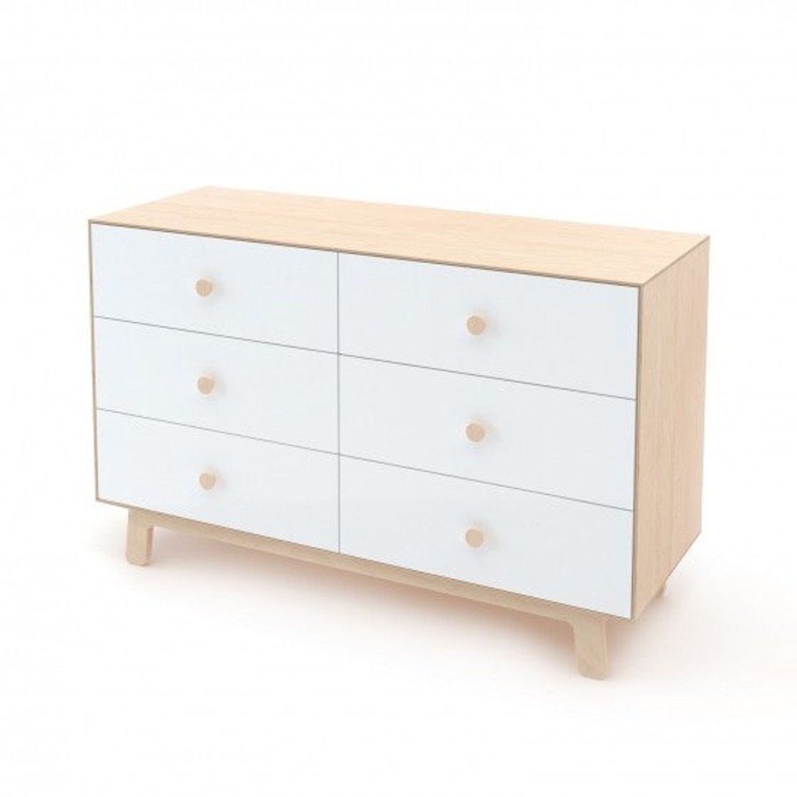 Interiors Chevron Down Icon Oeuf NYC | Oeuf Nyc Sparrow 6 Drawer Dresser Birch