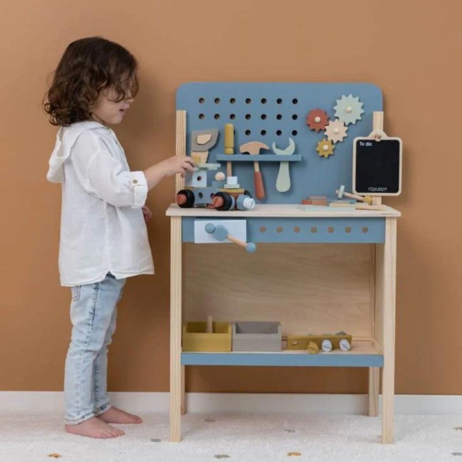 Toys Little Dutch Workbenches & Accessories | Little Dutch Wooden Workbench