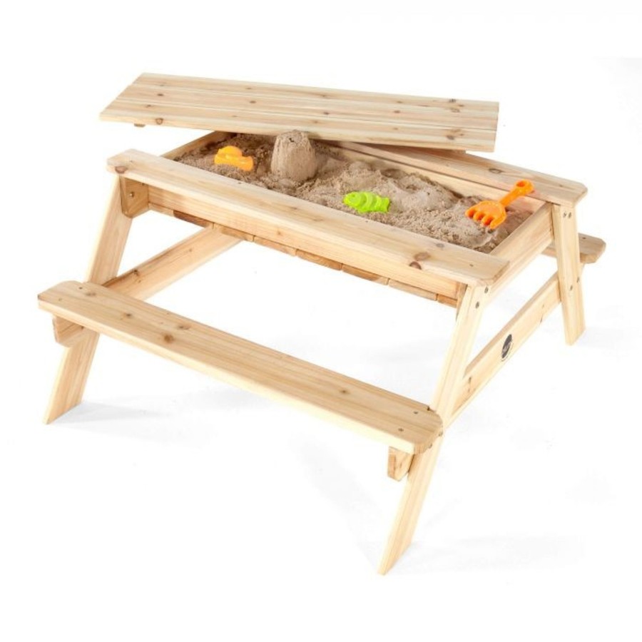 Toys Cottage Toys-UK Furniture And Play | Children'S Wooden Sand And Picnic Table