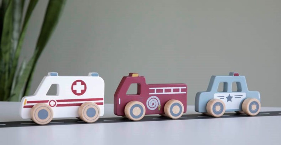 Toys Little Dutch Cars And Trucks | Little Dutch Emergency Service Vehicles