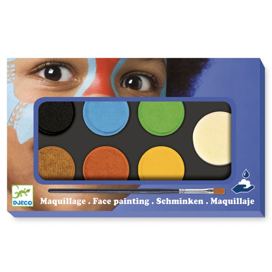 Arts & Craft Chevron Down Icon Djeco | Djeco Face Painting Kit Nature Colours