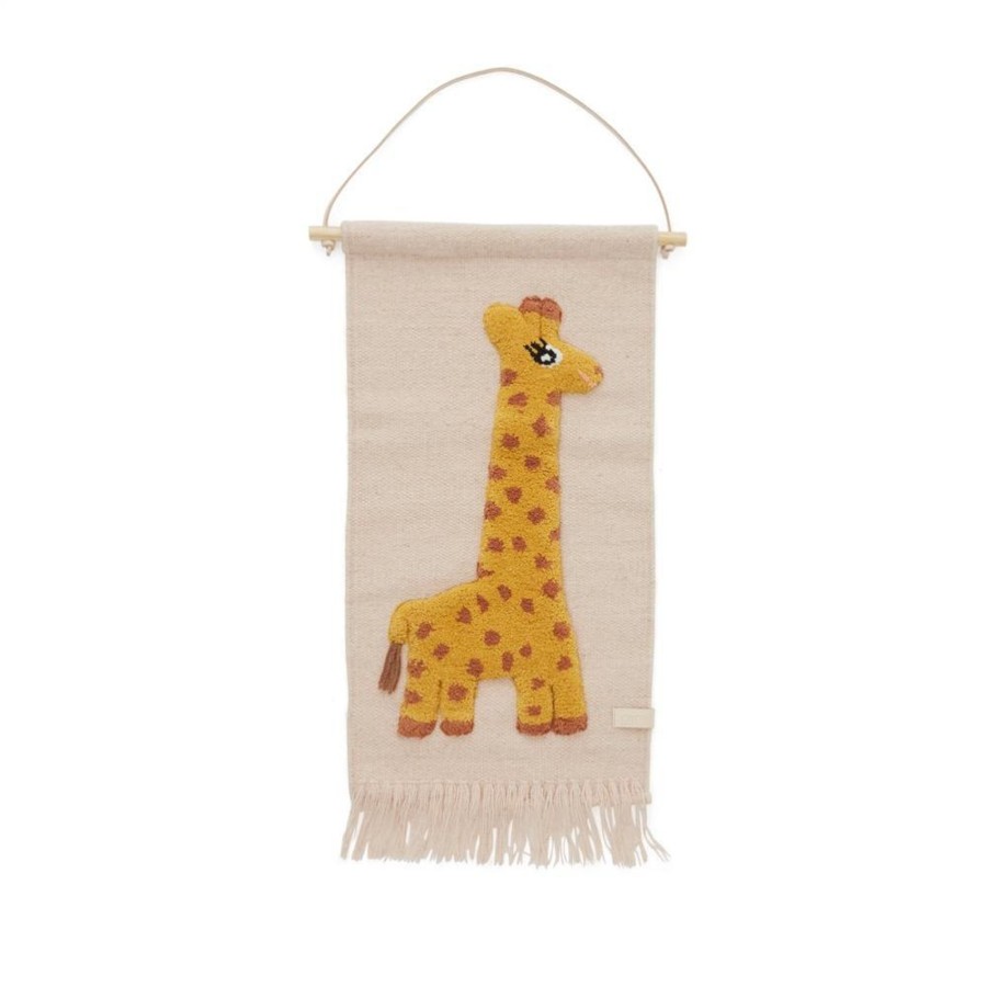 Interiors Chevron Down Icon OYOY | Oyoy Giraffe Wall Hanger Rose