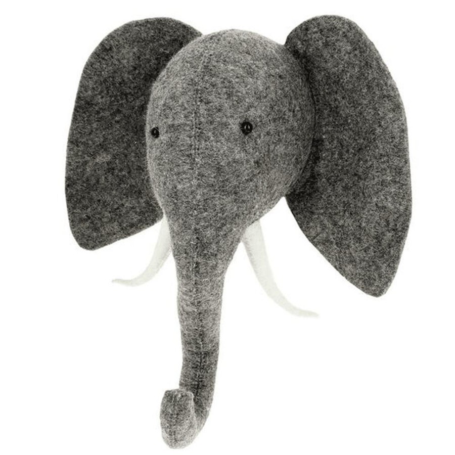 Interiors Chevron Down Icon Fiona Walker | Fiona Walker Elephant Head With Trunk Up