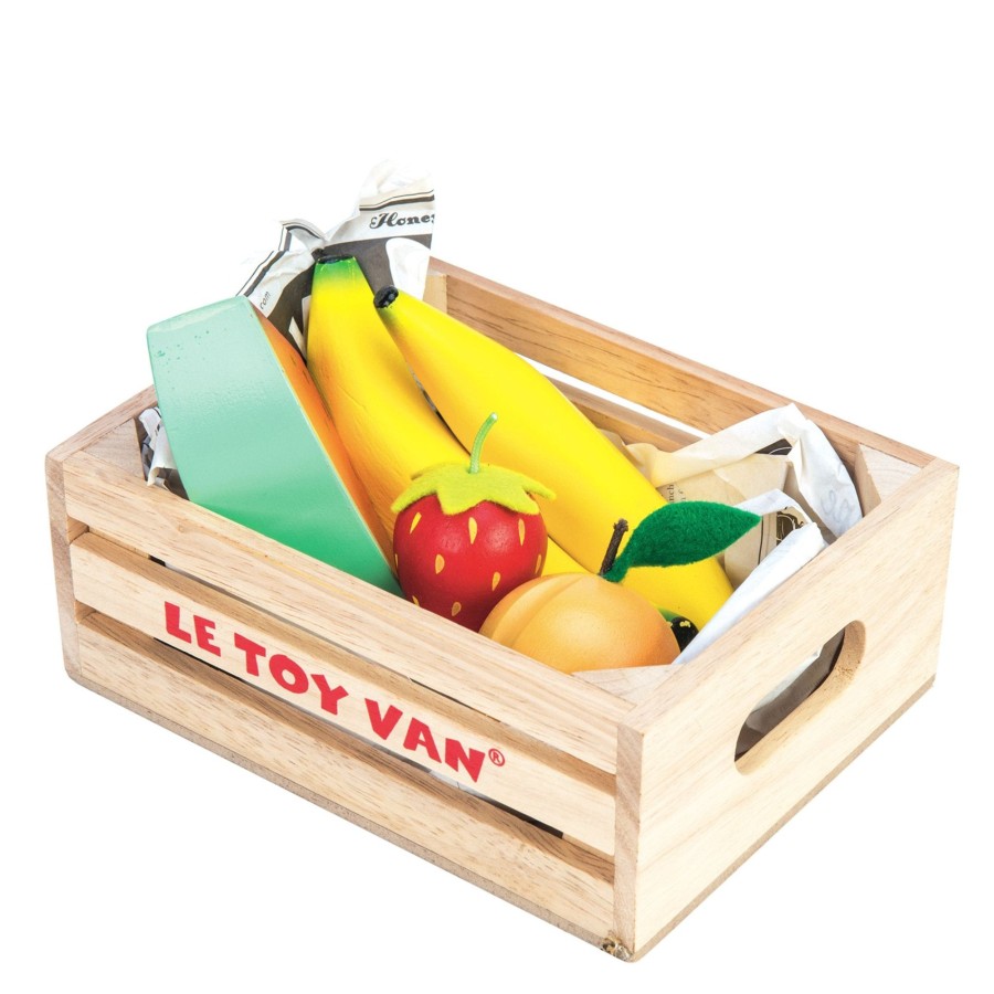 Toys Le Toy Van Wooden Play Food | Le Toy Van Fruits 5 A Day