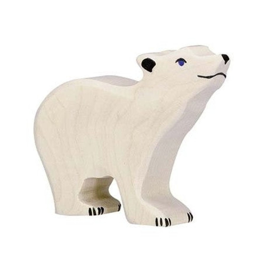 Toys Holztiger Gifts Under £25 | Holztiger Small Polar Bear