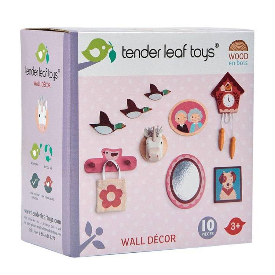 Toys Tender Leaf Toys Dolls House Dolls And Accessories | Tender Leaf Toys Dolls House Wall Decor