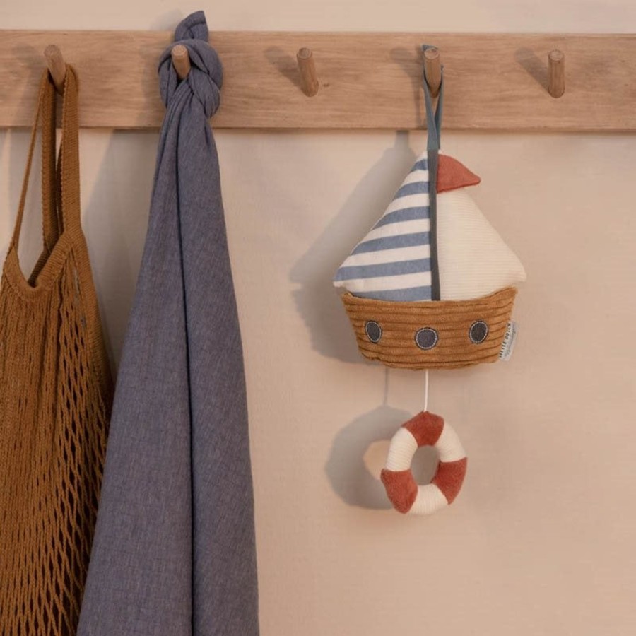 Interiors Chevron Down Icon Little Dutch | Little Dutch Music Box Sailboat