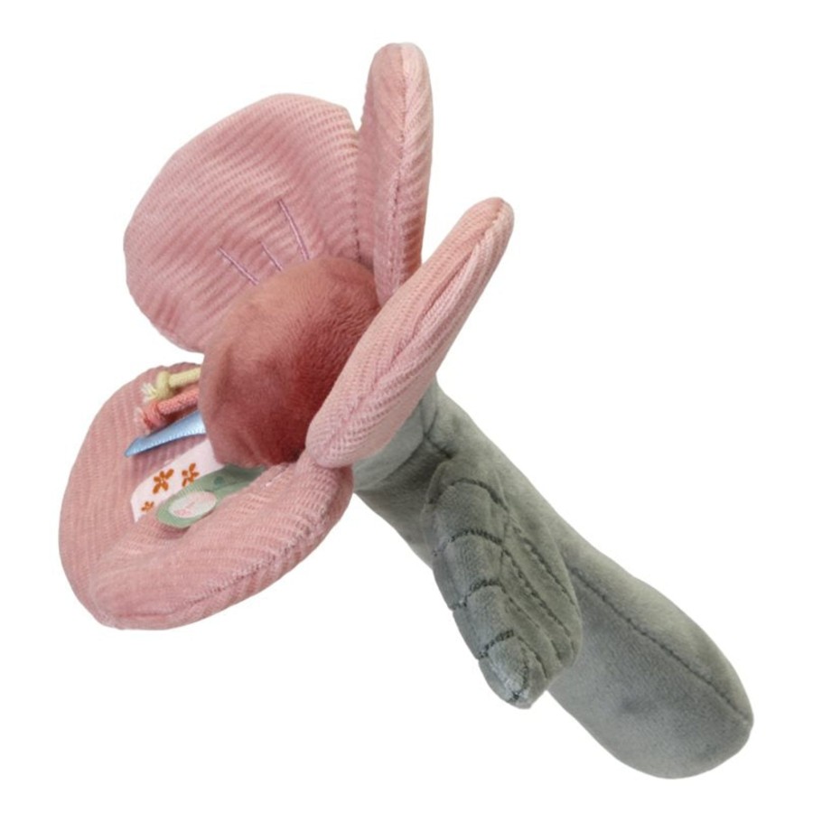 Toys Little Dutch Gifts Under £25 | Little Dutch Rattle Toy Flower Pink