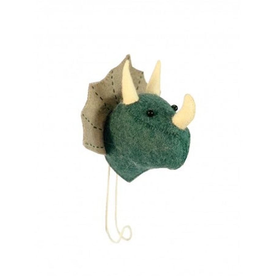 Interiors Chevron Down Icon Fiona Walker | Fiona Walker Triceratops Felt Wall Hook