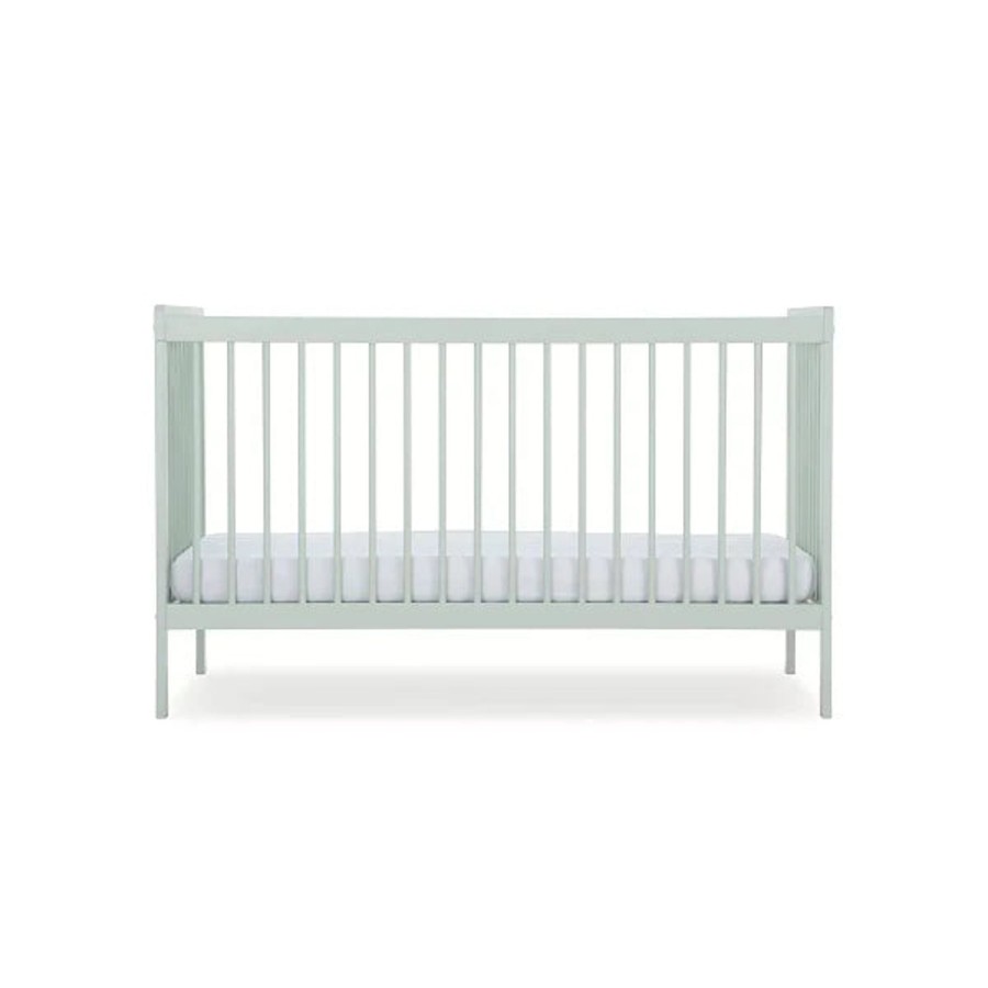 Interiors Chevron Down Icon Cottage Toys | Nola Cot Bed Sage Green