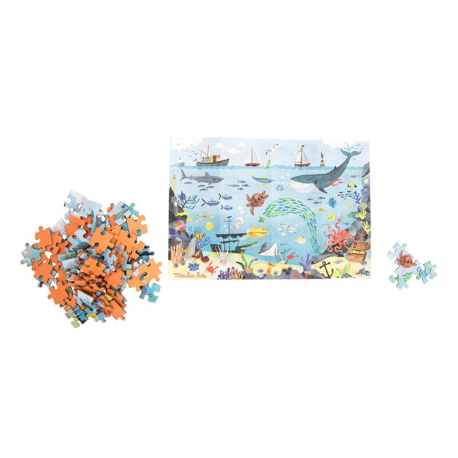 Toys Moulin Roty Puzzles | Moulin Roty Ocean Puzzle