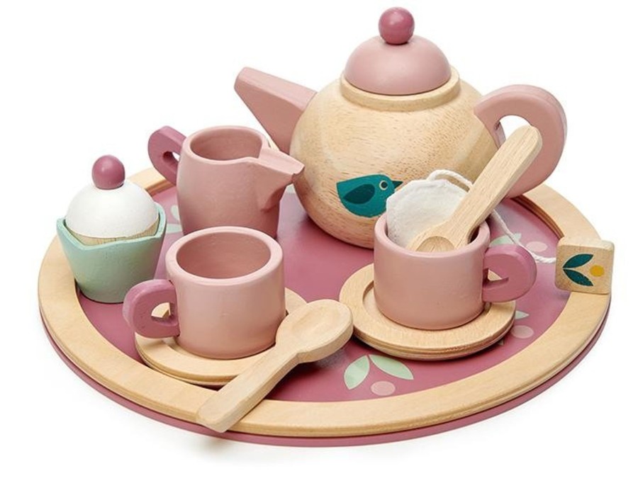 Toys Tender Leaf Toys Pots, Pans & Kitchen Equipment | Tender Leaf Toys Birdie Tea Set