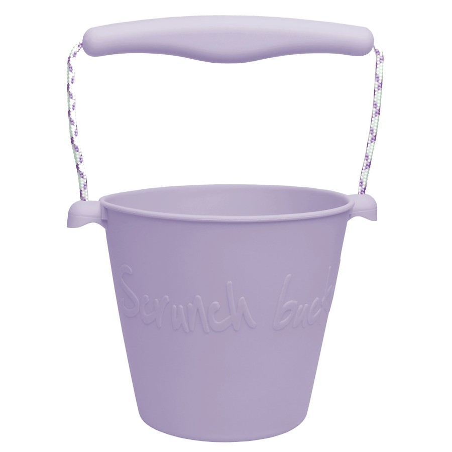 Toys Bigjigs Toys Gifts Under £25 | Scrunch Bucket Pale Lavender