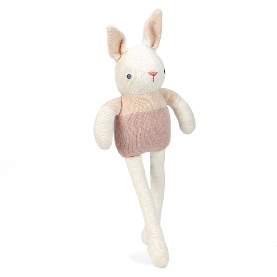 Toys Tender Leaf Toys Gifts Under £25 | Threadbear Designs Baby Threads Cream Bunny Doll