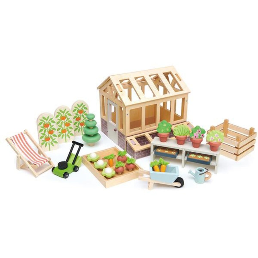 Toys Tender Leaf Toys Gardening | Tender Leaf Toys Greenhouse And Garden Set