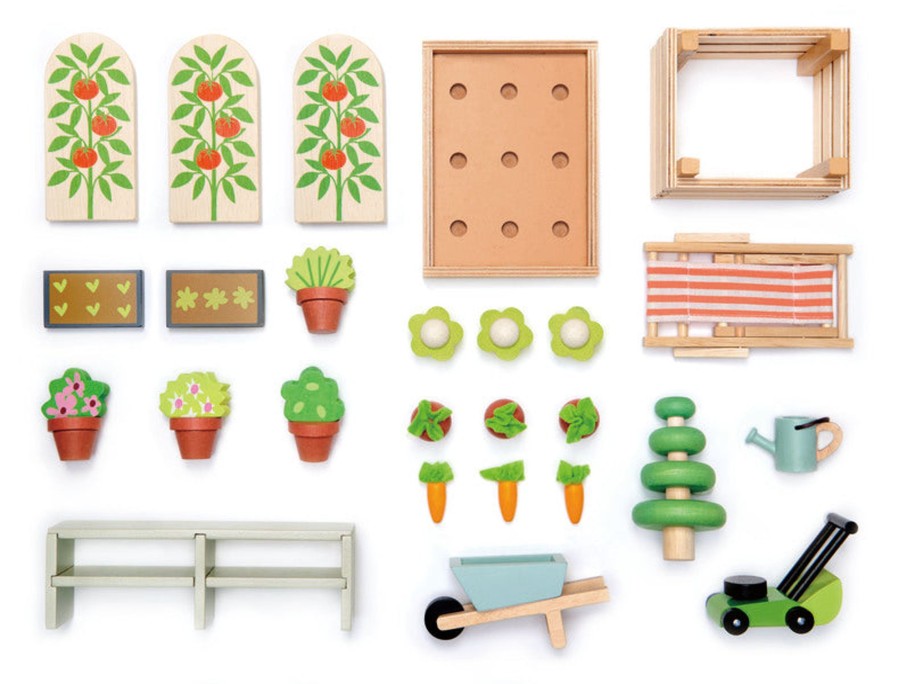 Toys Tender Leaf Toys Gardening | Tender Leaf Toys Greenhouse And Garden Set