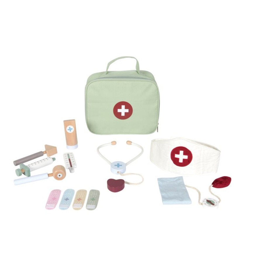 Toys Little Dutch Role Play | Little Dutch Doctors Bag Play Set