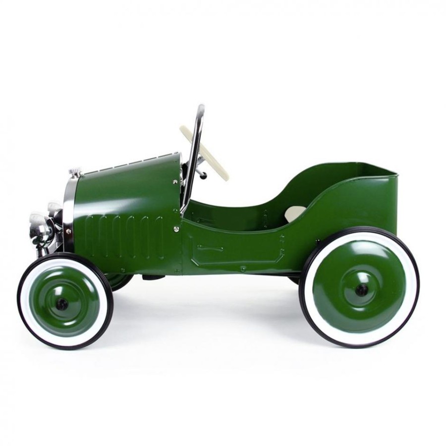 Toys Baghera Walkers, Prams, Trikes, Ride On Cars | Baghera Classic Green Pedal Car