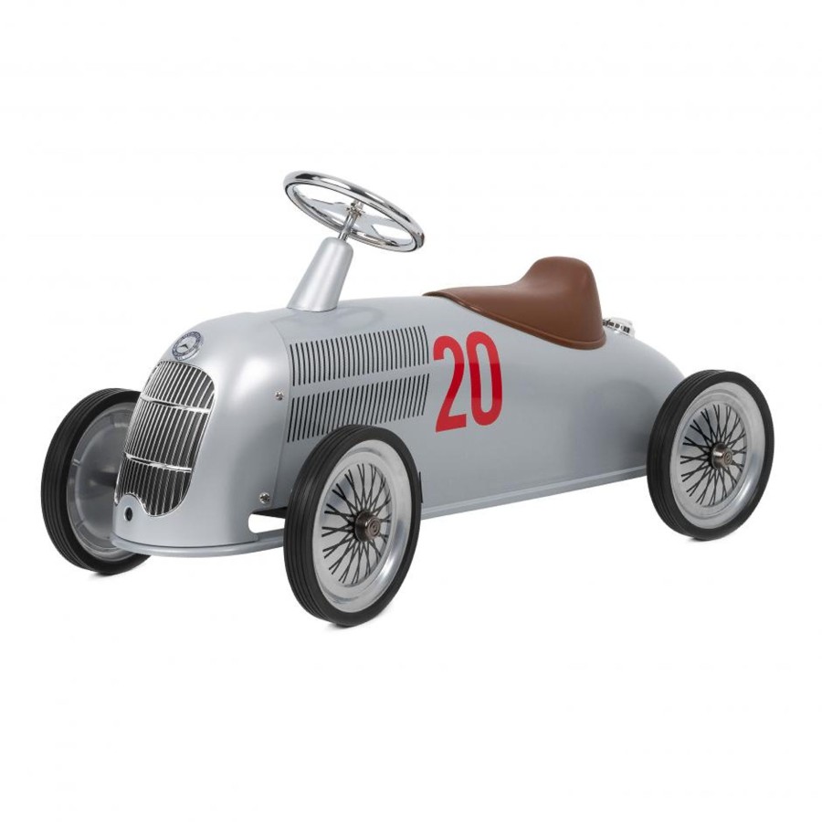 Toys Baghera Walkers, Prams, Trikes, Ride On Cars | Baghera Rider Mercedes Benz W 25 Silver Arrow