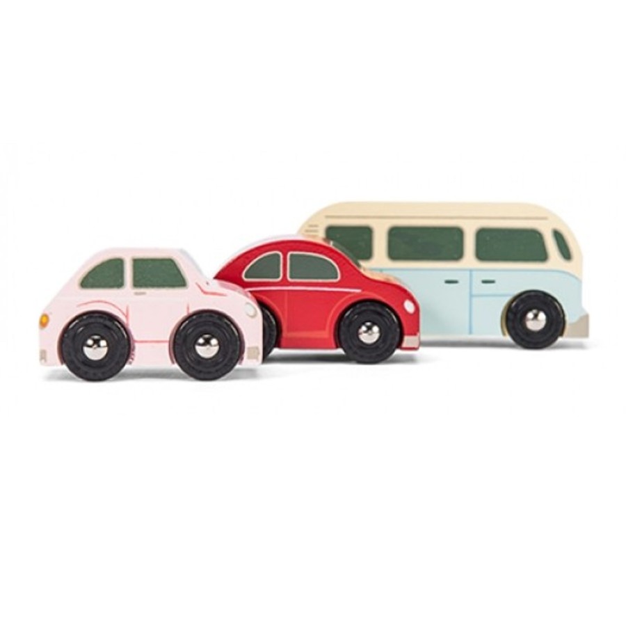 Toys Le Toy Van Cars And Trucks | Le Toy Van Retro Metro Car Set