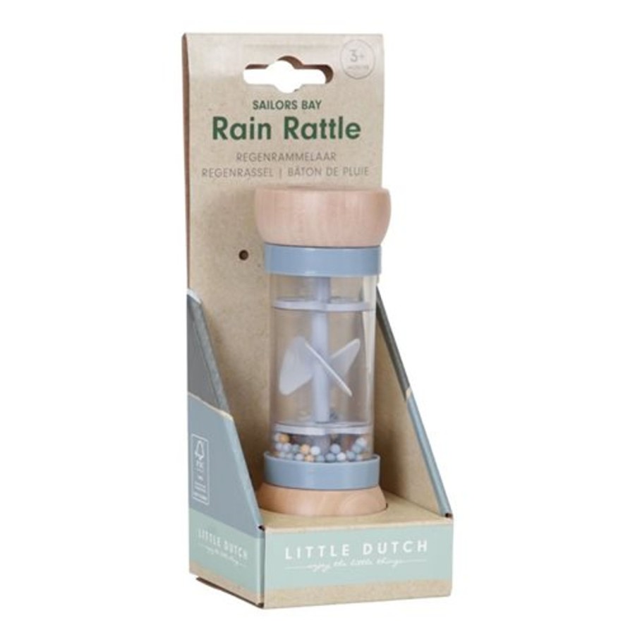 Toys Little Dutch Gifts Under £25 | Little Dutch Rain Rattle Sailors Bay