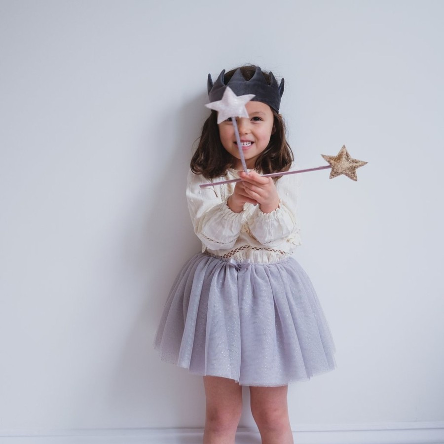 Toys Mimi & Lula Gifts Under £25 | Mimi & Lula Mystical Velvet Crown Grey