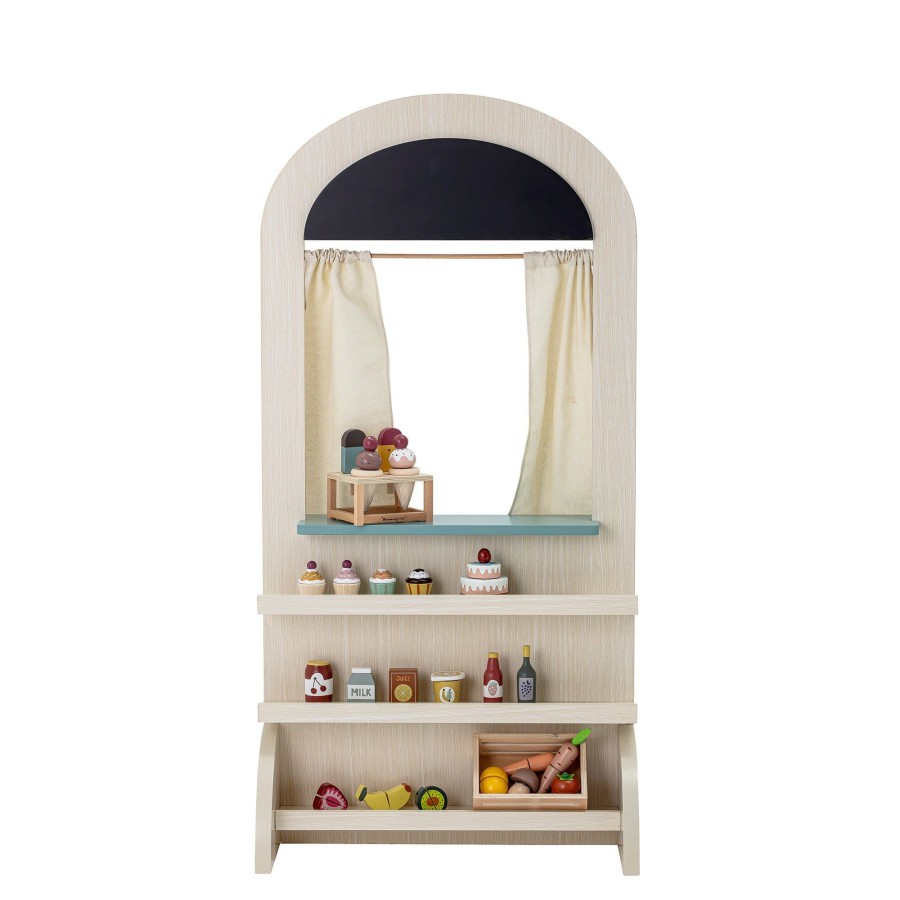 Toys Bloomingville Role Play | Bloomingville Bertine Puppet Theatre Natural