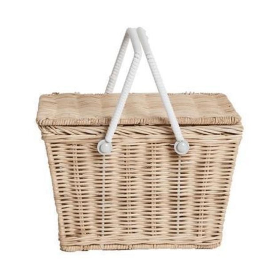 Interiors Chevron Down Icon Olli Ella | Olli Ella Piki Basket Straw