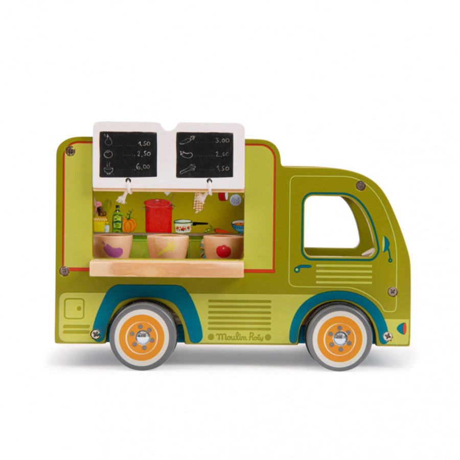 Toys Moulin Roty Role Play | Moulin Roty Food Truck