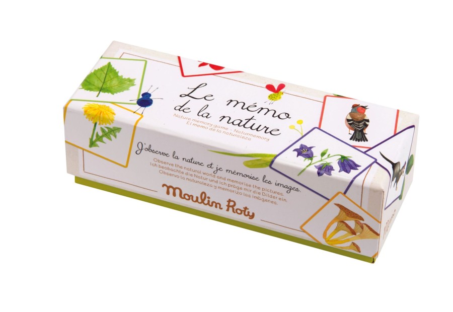 Toys Moulin Roty Pre-School | Moulin Roty Nature Memory Game