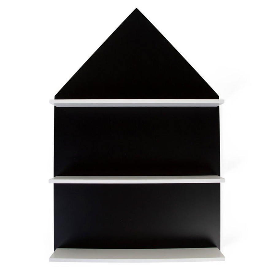 Interiors Chevron Down Icon Childhome | Childhome Blackboard House Wall Shelf