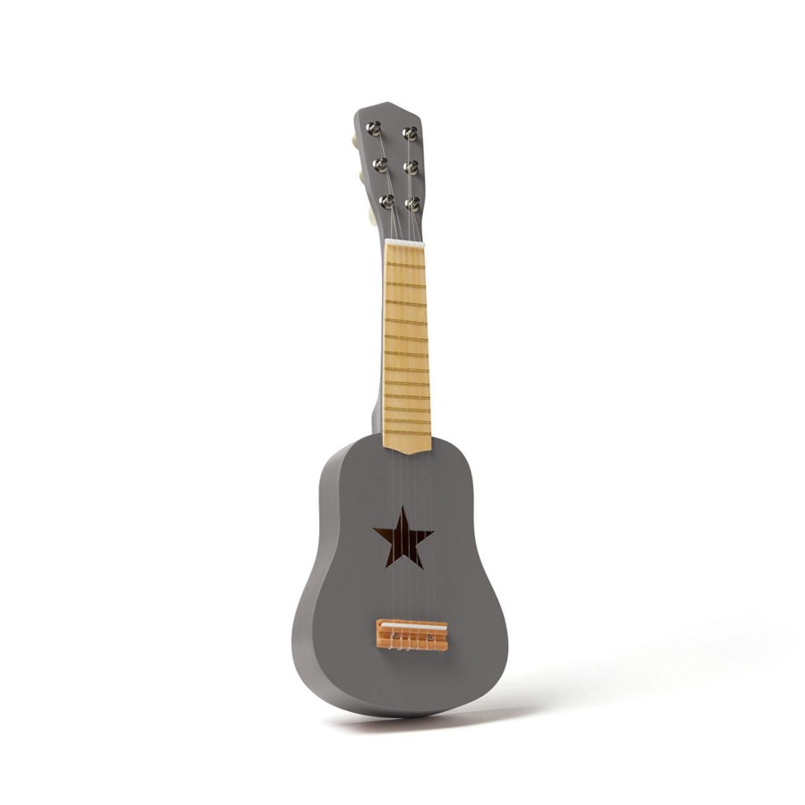 Toys Kids Concept Pre-School | Kids Concept Guitar Dark Grey