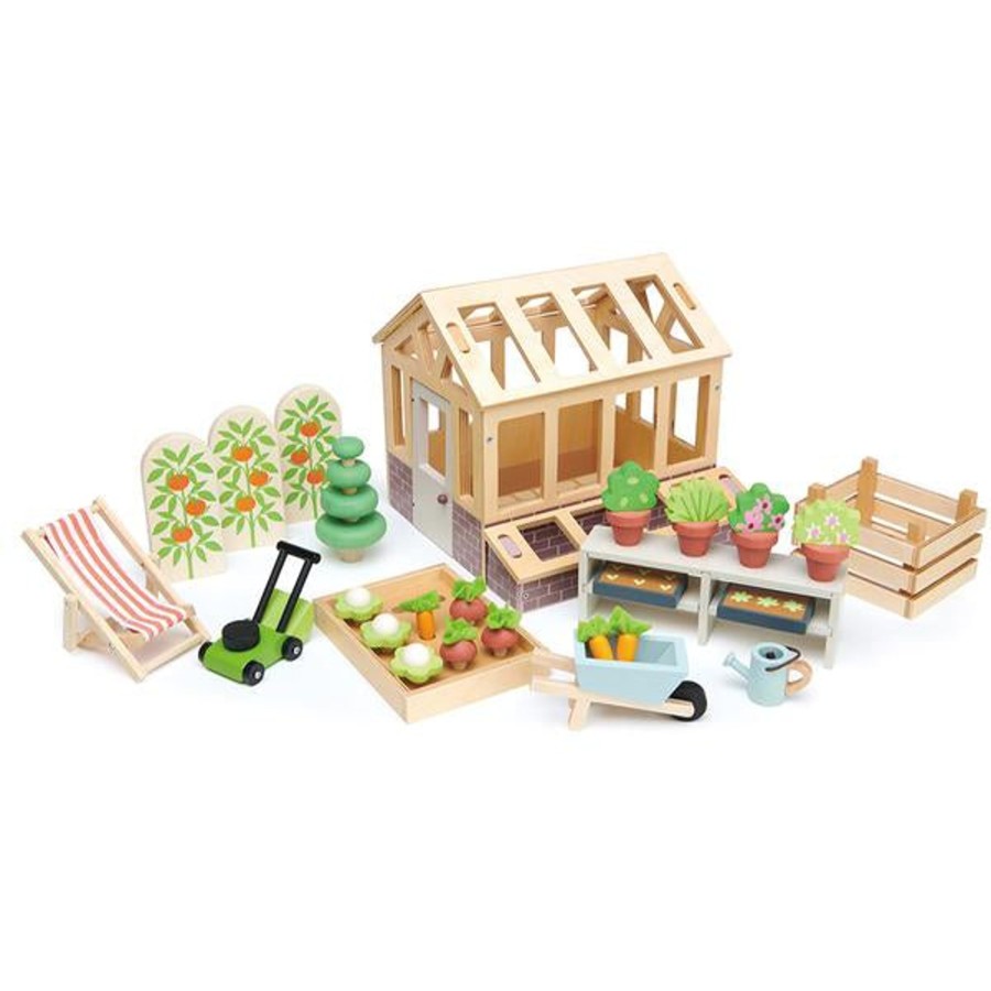 Toys Tender Leaf Toys Role Play | Tender Leaf Toys Greenhouse And Garden Set