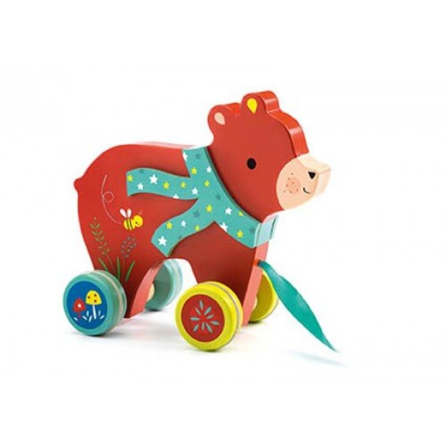 Toys Djeco Gifts Under £25 | Djeco Pull Along Bear