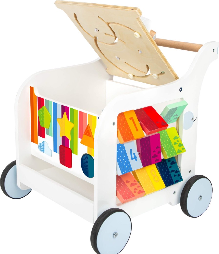 Toys Legler Walkers, Prams, Trikes, Ride On Cars | Legler Rainbow Baby Walker