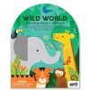 Arts & Craft Chevron Down Icon Petit Collage | Petit Collage Wild Animals Colouring Book