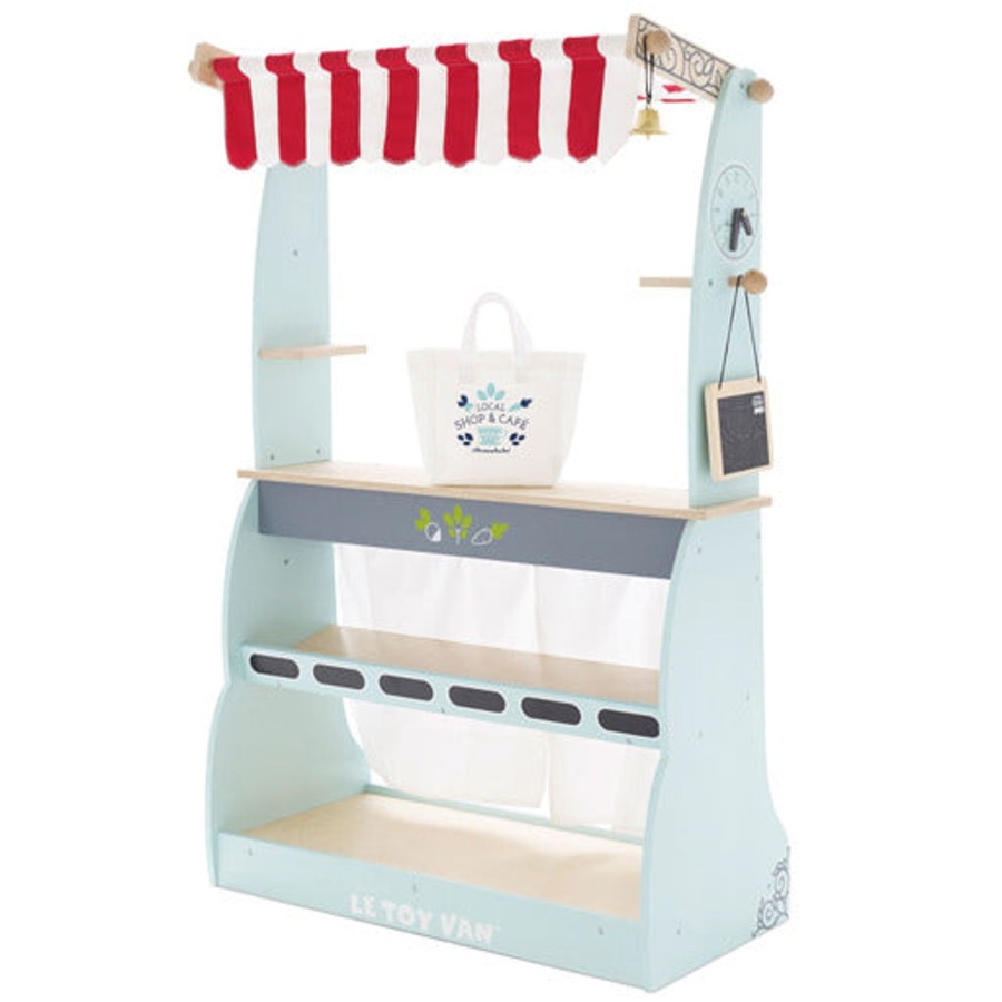 Toys Le Toy Van Wooden Toy Kitchens | Le Toy Van Honeybake Shop And Cafe