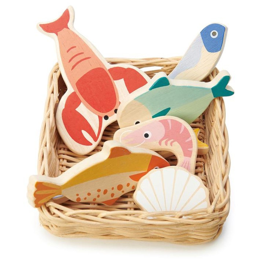 Toys Tender Leaf Toys Gifts Under £25 | Tender Leaf Toys Seafood Basket