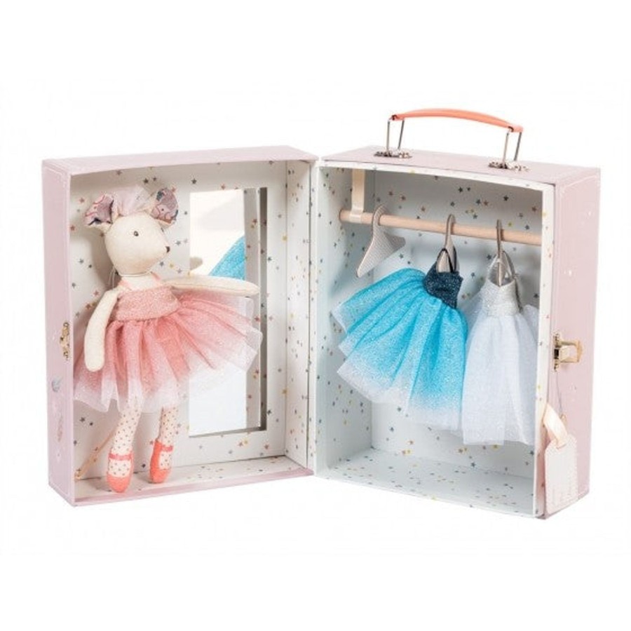 Toys Moulin Roty Princesses And Unicorns | Moulin Roty Ballerina Suitcase