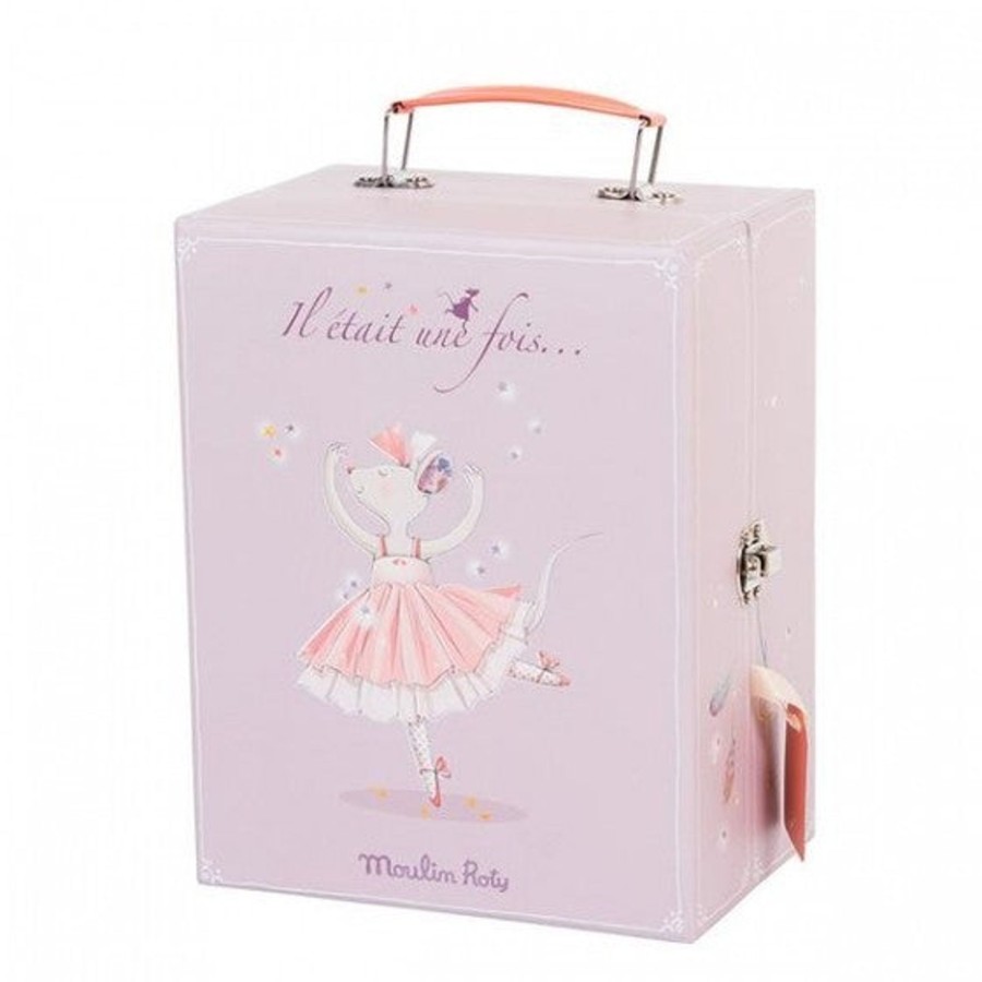 Toys Moulin Roty Princesses And Unicorns | Moulin Roty Ballerina Suitcase