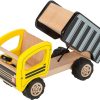 Toys Bigjigs Toys Fire Engines And Tractors | Bigjigs Wooden Tipper Truck