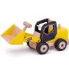 Toys Bigjigs Toys Cars And Trucks | Bigjigs Wooden Front End Loader