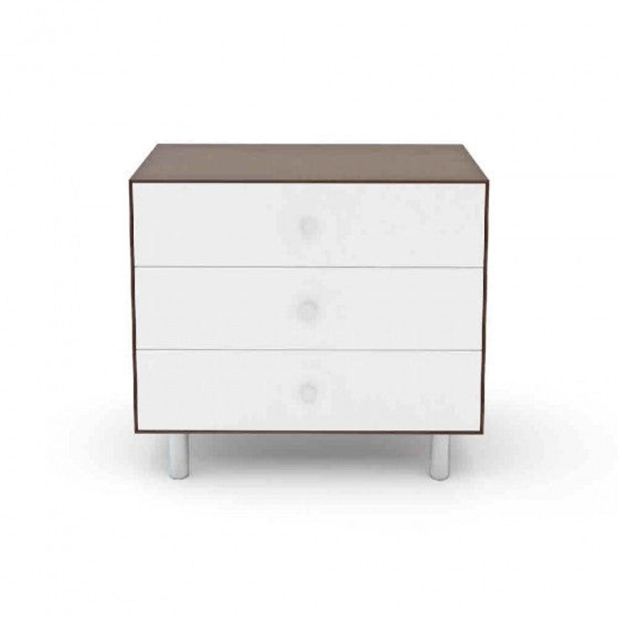 Interiors Chevron Down Icon Oeuf NYC | Oeuf Nyc Merlin 3 Drawer Dresser Walnut