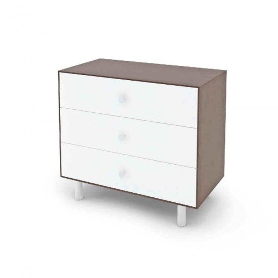 Interiors Chevron Down Icon Oeuf NYC | Oeuf Nyc Merlin 3 Drawer Dresser Walnut