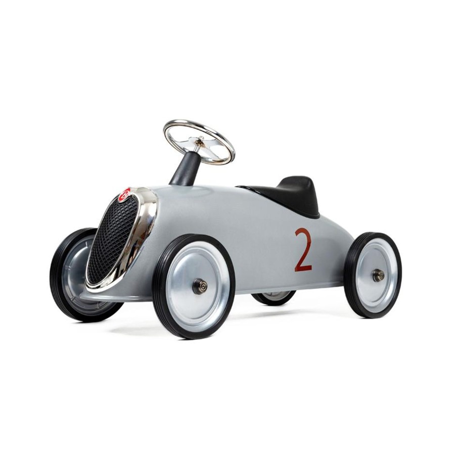 Toys Baghera Walkers, Prams, Trikes, Ride On Cars | Baghera New Rider Silver