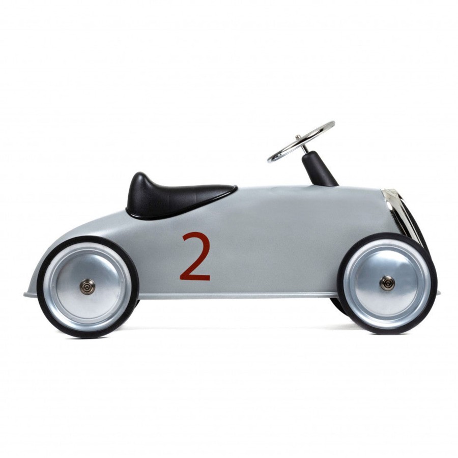 Toys Baghera Walkers, Prams, Trikes, Ride On Cars | Baghera New Rider Silver